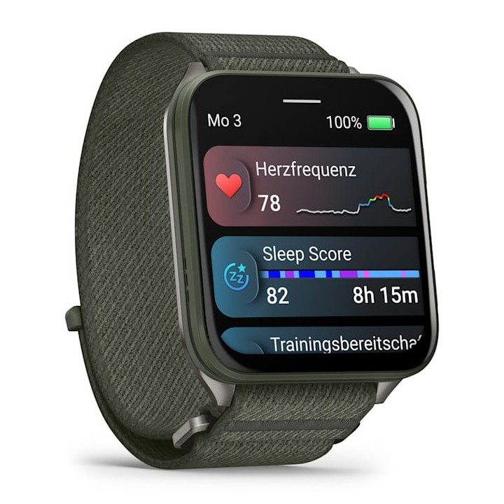 Garmin Venu X1 5.08 cm (2 ) AMOLED Digitale 448 x 486 pixel Touchscreen Grigio Wi-Fi GPS (satellite)