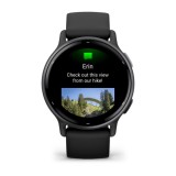 Garmin Vivoactive 5 3.05 cm (1.2 ) AMOLED 42 mm Digitale 390 x 390 pixel Touchscreen Nero Wi-Fi GPS (satellite)