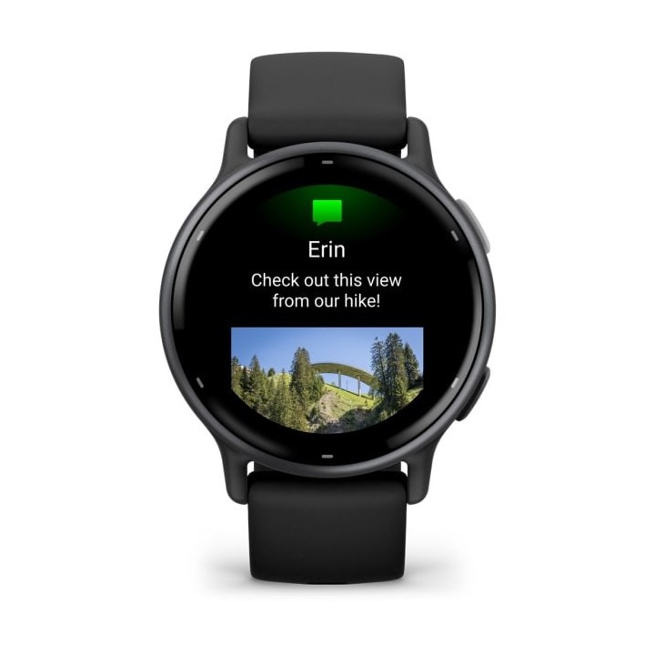 Garmin Vivoactive 5 3.05 cm (1.2 ) AMOLED 42 mm Digitale 390 x 390 pixel Touchscreen Nero Wi-Fi GPS (satellite)