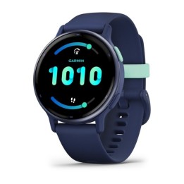 Garmin Vivoactive 5 3.05 cm (1.2 ) AMOLED 42 mm Digitale 390 x 390 pixel Touchscreen Blu Wi-Fi GPS (satellite)