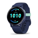 Garmin Vivoactive 5 3.05 cm (1.2 ) AMOLED 42 mm Digitale 390 x 390 pixel Touchscreen Blu Wi-Fi GPS (satellite)