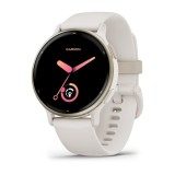 Garmin Vivoactive 5 3.05 cm (1.2 ) AMOLED 42 mm Digitale 390 x 390 pixel Touchscreen Bianco Wi-Fi GPS (satellite)