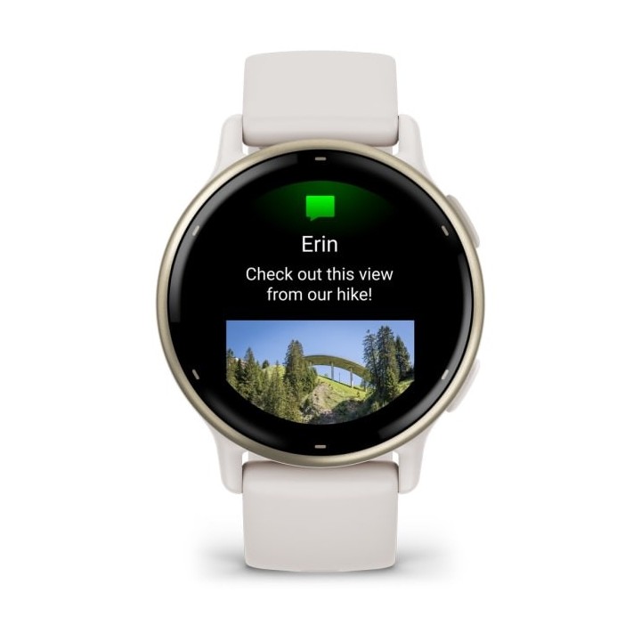Garmin Vivoactive 5 3.05 cm (1.2 ) AMOLED 42 mm Digitale 390 x 390 pixel Touchscreen Bianco Wi-Fi GPS (satellite)