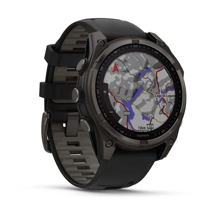 Garmin fenix 8 3.3 cm (1.3 ) 47 mm Digitale 260 x 260 pixel Touchscreen Titanio Wi-Fi GPS (satellite)