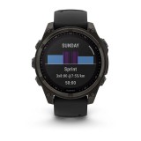 Garmin fenix 8 3.3 cm (1.3 ) 47 mm Digitale 260 x 260 pixel Touchscreen Titanio Wi-Fi GPS (satellite)