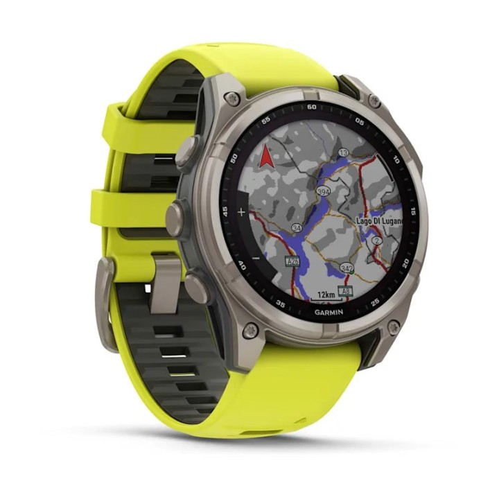 Garmin fenix 8 3.3 cm (1.3 ) 47 mm Digitale 260 x 260 pixel Touchscreen Titanio Wi-Fi GPS (satellite)