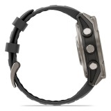Garmin fenix 8 Pro 3.56 cm (1.4 ) AMOLED 47 mm Digitale 454 x 454 pixel Touchscreen Graphite Titanium Wi-Fi GPS (satellite)