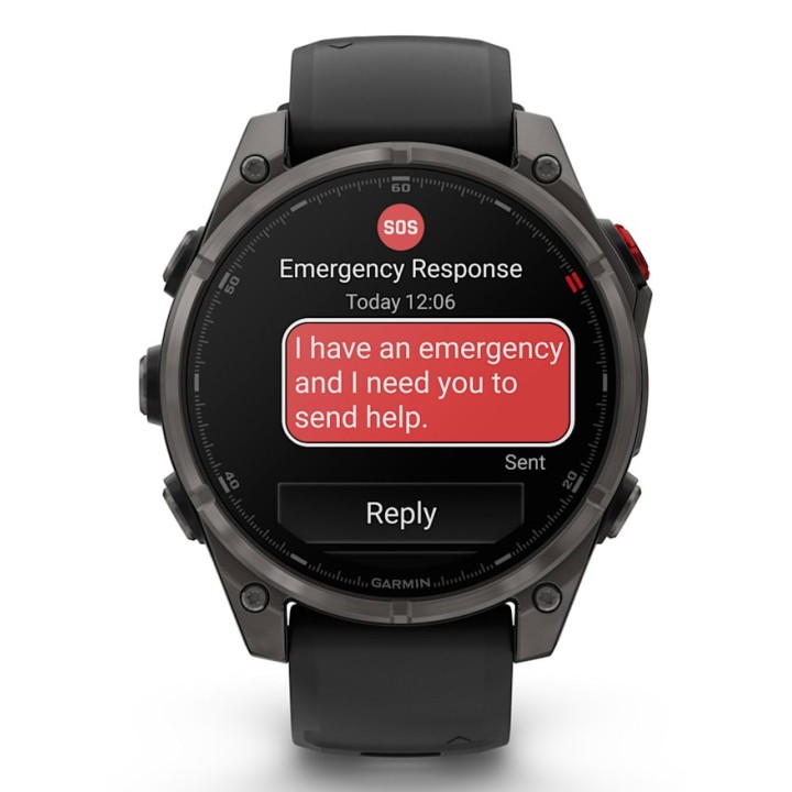Garmin fenix 8 Pro 3.56 cm (1.4 ) AMOLED 47 mm Digitale 454 x 454 pixel Touchscreen Grigio Wi-Fi GPS (satellite)