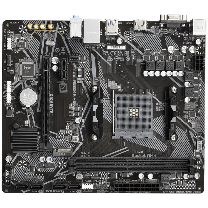 GIGABYTE A520M K V2 Scheda madre