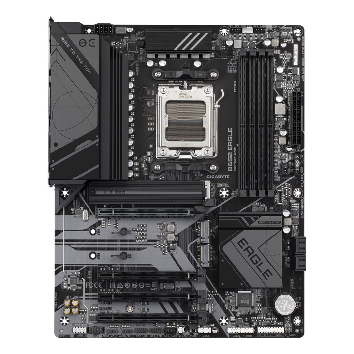 GIGABYTE B650 EAGLE Scheda madre - Processori serie AMD Ryzen 9000 12+2+2 Phases VRM fino a 7600MHz DDR5 (OC) 1xPCIe 5.0 + 2xPCI