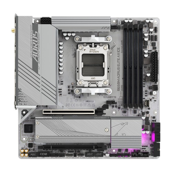 GIGABYTE B650M AORUS ELITE AX ICE Scheda madre