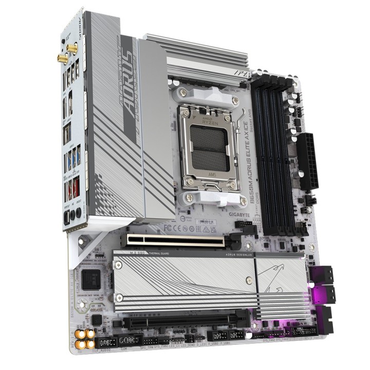 GIGABYTE B650M AORUS ELITE AX ICE Scheda madre