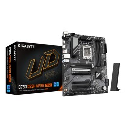 GIGABYTE B760 DS3H WIFI6E GEN5 Scheda madre - Supporta processori Intel Core 14ª generazione 8+2+1 fasi VRM digitale VRM fino a 