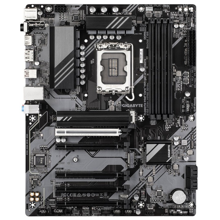 GIGABYTE B760 DS3H WIFI6E GEN5 Scheda madre - Supporta processori Intel Core 14ª generazione 8+2+1 fasi VRM digitale VRM fino a 