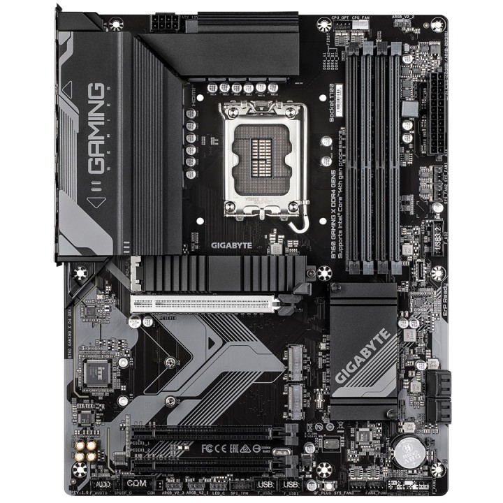 GIGABYTE B760 GAMING X DDR4 GEN5 Scheda madre - Supporta processori Intel Core 14ª generazione 8+1+1 fasi VRM VRM fino a 5333MHz