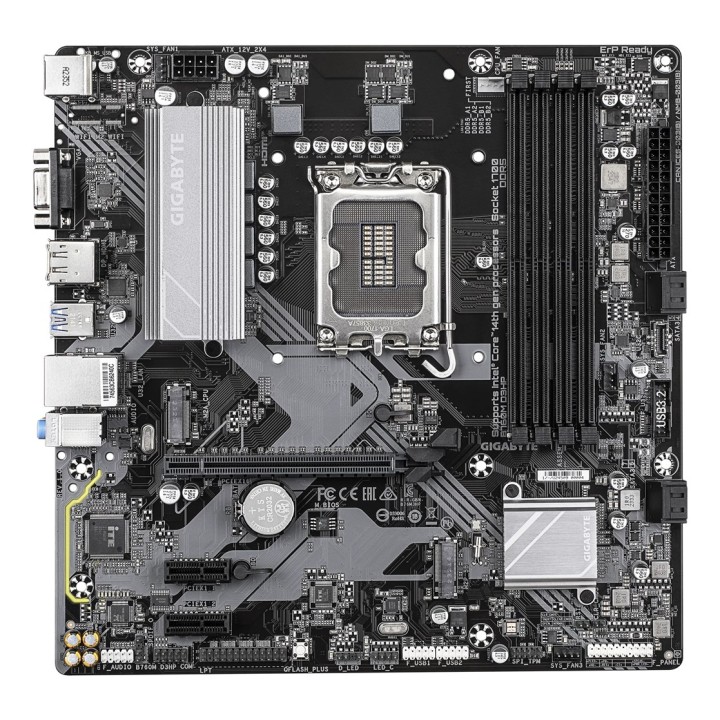 GIGABYTE B760M D3HP Scheda madre - Processori Intel Core 14ª generazione 4+1+1 Phases VRM fino a 5600MHz DDR5 2xPCIe 4.0 M.2 GbE