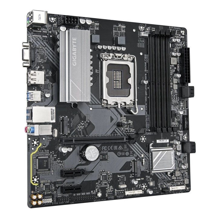 GIGABYTE B760M D3HP Scheda madre - Processori Intel Core 14ª generazione 4+1+1 Phases VRM fino a 5600MHz DDR5 2xPCIe 4.0 M.2 GbE