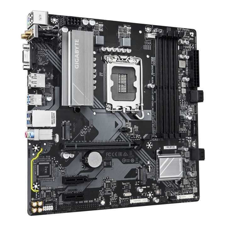 GIGABYTE B760M D3HP WIFI6 Scheda madre - Supporta processori Intel Core 14ª generazione 4+1+1 fasi VRM digitale VRM fino a 5600M