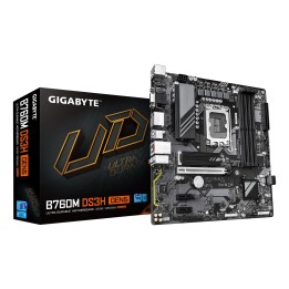 GIGABYTE B760M DS3H GEN5 Scheda madre - Supporta processori Intel Core 14ª generazione 6+2+1 fasi VRM digitale VRM fino a 5600MH