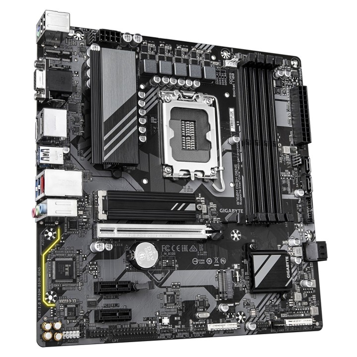 GIGABYTE B760M DS3H GEN5 Scheda madre - Supporta processori Intel Core 14ª generazione 6+2+1 fasi VRM digitale VRM fino a 5600MH