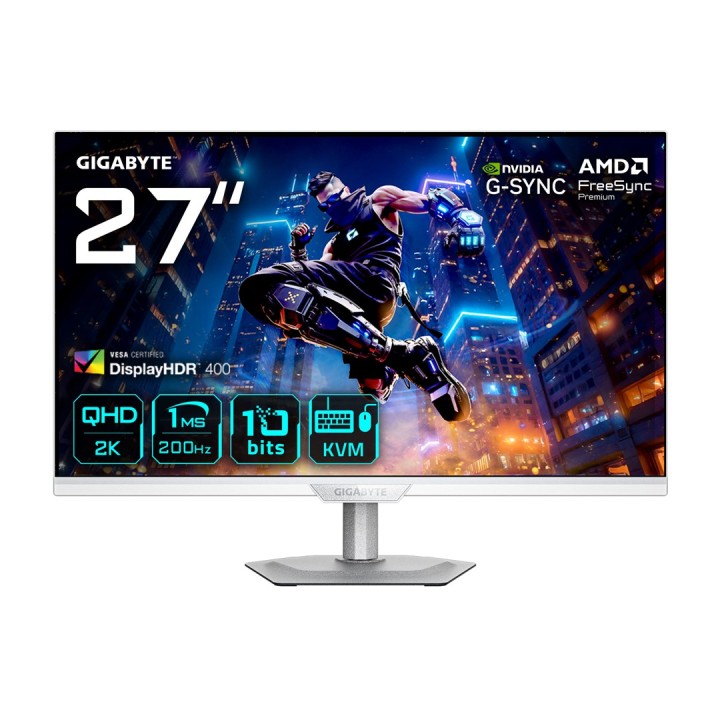 GIGABYTE M27Q2 QD ICE 27” QHD monitor da gaming - 2560 x 1440 200Hz 1ms 350 cd/m2 FreeSync Premium Display HDR400 HDMI 2.0 Displ
