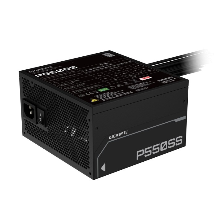GIGABYTE P550SS alimentatore 550 W 20+4 pin ATX ATX nero