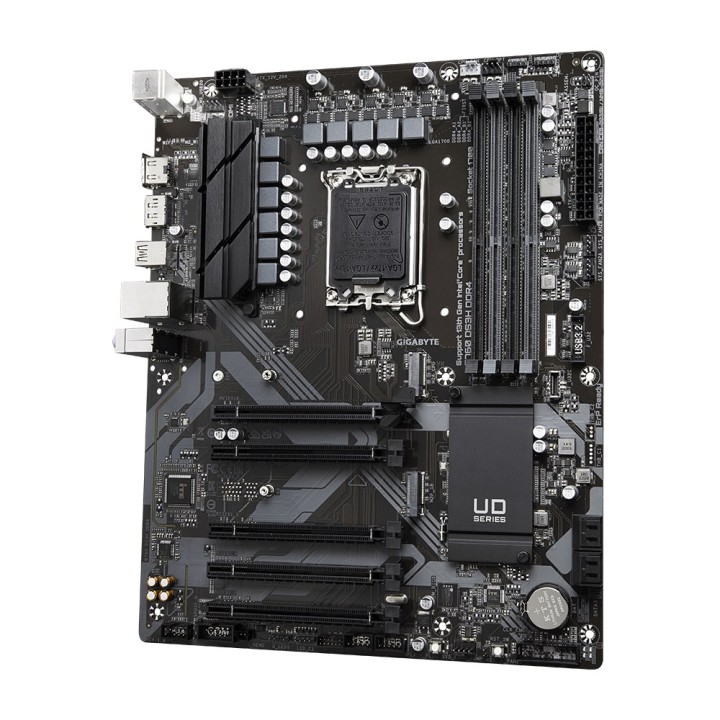 Gigabyte B760 DS3H DDR4 Scheda madre - Supporta processori Intel Core 14ª generazione 18+2+1 Fasi VRM digitale VRM fino a 5333MH