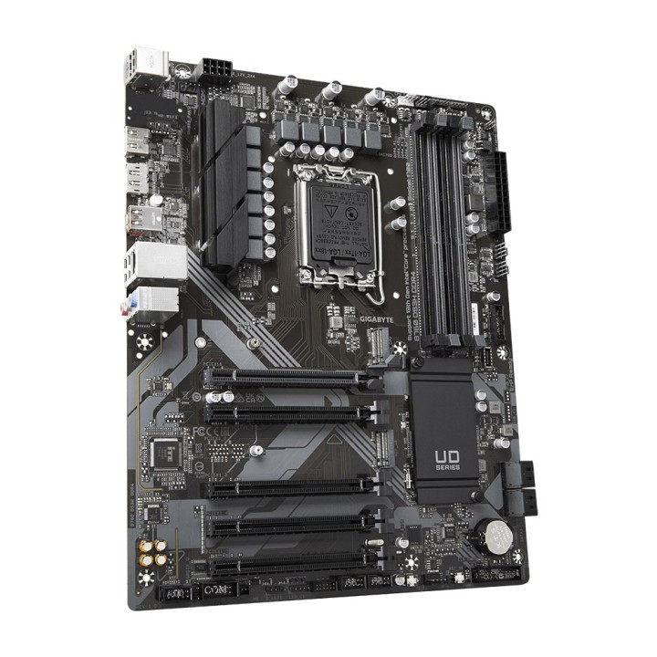 Gigabyte B760 DS3H DDR4 Scheda madre - Supporta processori Intel Core 14ª generazione 18+2+1 Fasi VRM digitale VRM fino a 5333MH
