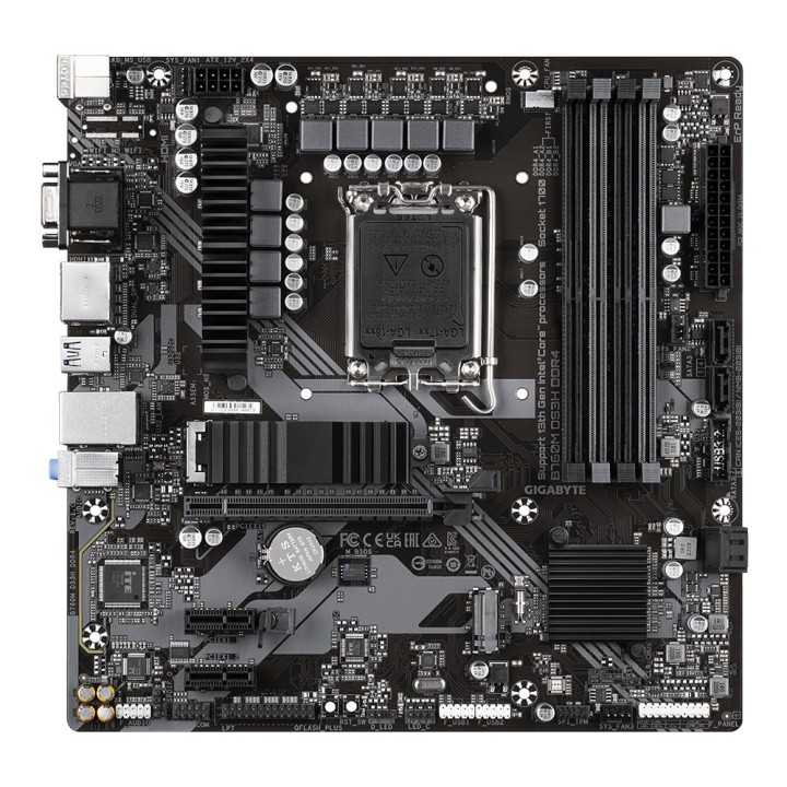 Gigabyte B760M DS3H DDR4 scheda madre Intel B760 LGA 1700 micro ATX