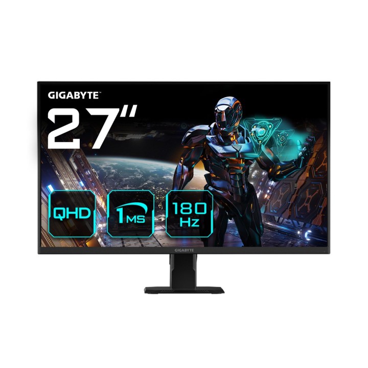 Gigabyte GS27QA 27' 2560 x 1440 px Quad HD LCD monitor nero