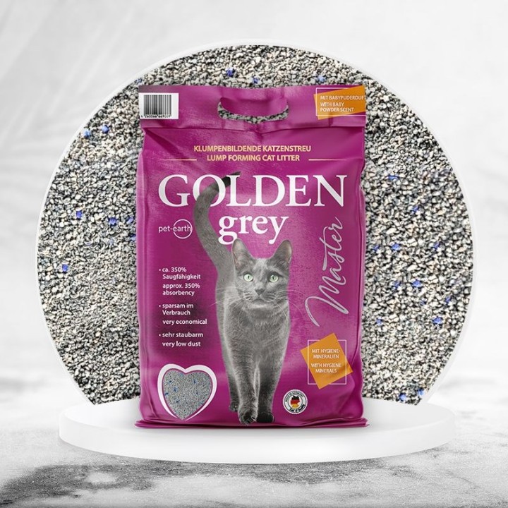 GOLDEN Grey Master - lettiera in bentonite - 7kg