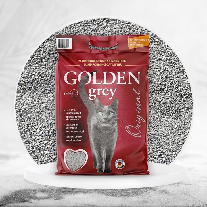 GOLDEN Grey Original - lettiera in bentonite - 7kg