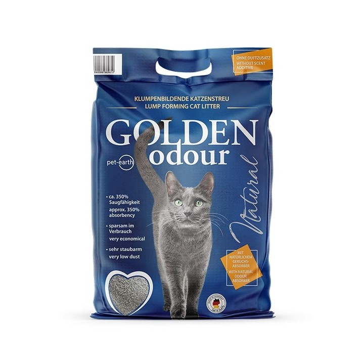 GOLDEN Odour Natural - lettiera di bentonite - 7kg