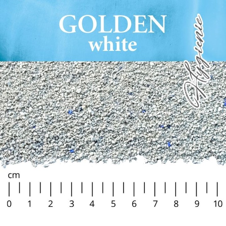 GOLDEN White Hygienic - lettiera di bentonite - 7kg