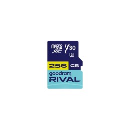 GOODRAM RIVAL M3AA 256 GB MicroSDXC V30 UHS-I U3 + adattatore (GGSM3AA-2560R12)