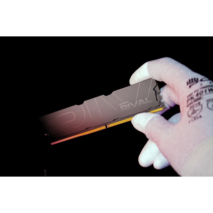 Modulo di memoria Goodram *DDR4 Rival nero profondo 16GB(1*16)/3600 CL18 1 x 16 GB 3600 MT/s 288-pin DIMM
