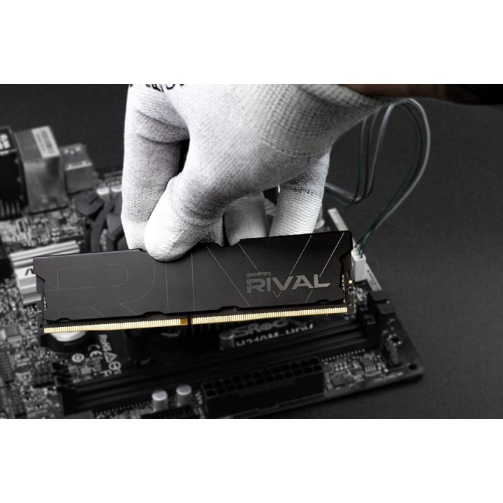 Modulo di memoria Goodram *DDR4 Rival nero profondo 16GB(1*16)/3600 CL18 1 x 16 GB 3600 MT/s 288-pin DIMM