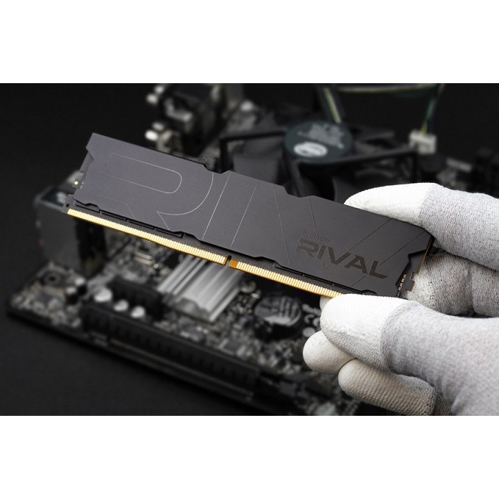 Modulo di memoria Goodram *DDR4 Rival nero profondo 8GB(1* 8)/3600 CL18 1 x 8 GB 3600 MT/s 288-pin DIMM