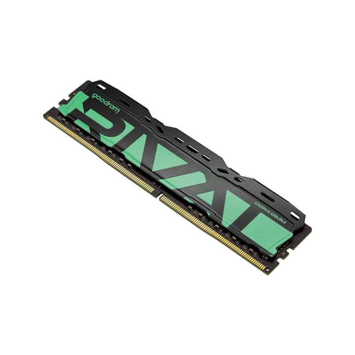Goodram *DDR4 Rival Radiant 64GB (2*32)/3200 CL18 Modulo memoria verde 2 x 32 GB 3200 MT/s 288-pin DIMM