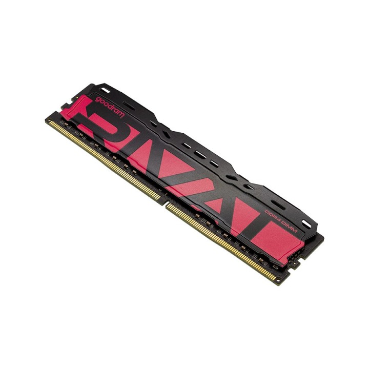 Goodram *DDR4 Rival Radiant 8GB (1* 8)/3200 CL16 Modulo memoria rosso 1 x 8 GB 3200 MT/s 288-pin DIMM