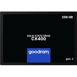 Goodram CX400 gen.2 2.5 256 GB Serial ATA III 3D TLC NAND
