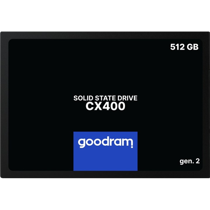 Goodram CX400 gen.2 2.5 512 GB Serial ATA III 3D TLC NAND