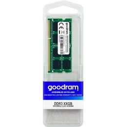 Goodram GR1600S364L11/8G modulo di memoria 8 GB 1 x 8 GB DDR3 1600 MHz