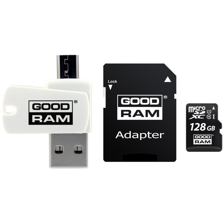 Goodram M1A4-1280R12 scheda di memoria 128 GB MicroSDHC Class 10 UHS-I