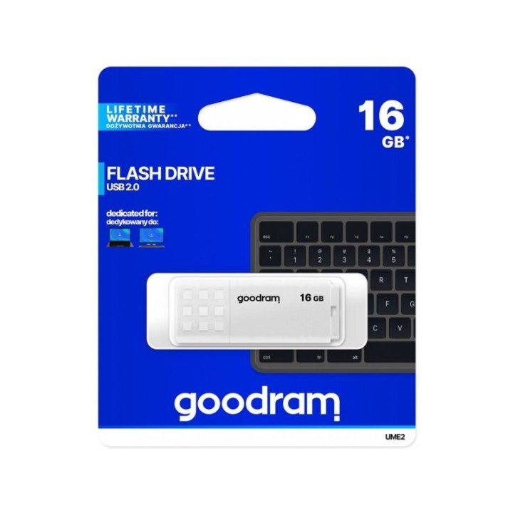 Goodram USB pendrive UME2 16 GB USB Type-A 2.0 bianco