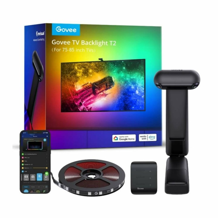 Govee Envisual TV Backlight T2 striscia luminosa smart Wi-Fi/Bluetooth