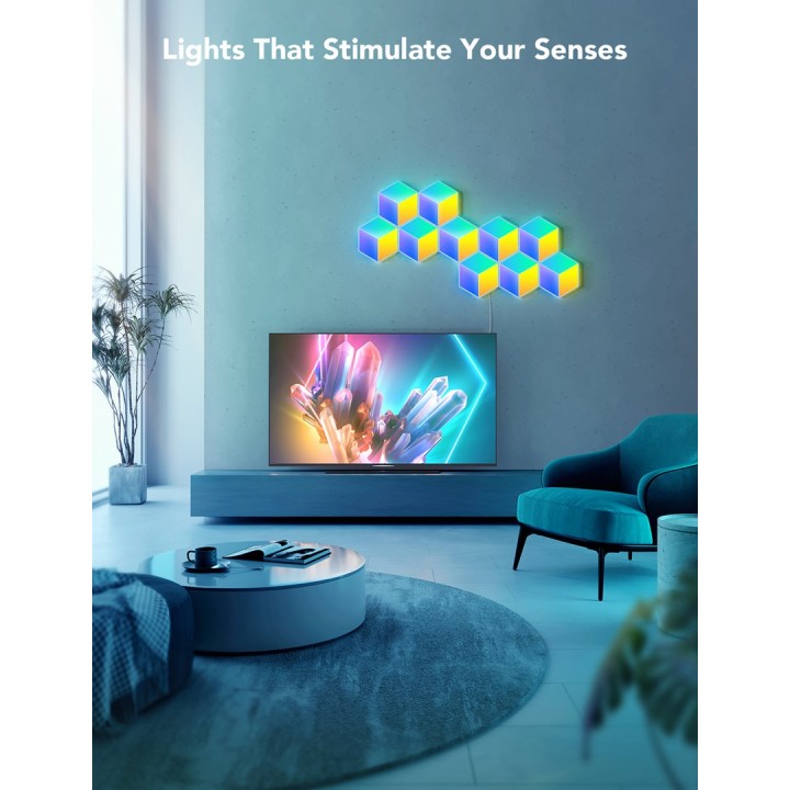 Govee luce da parete smart Glide Hexa Pro Wi-Fi/Bluetooth 72 W