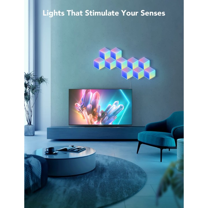 Govee luce da parete smart Glide Hexa Pro Wi-Fi/Bluetooth 72 W