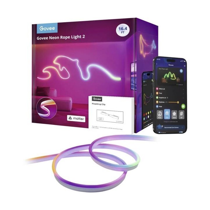 Govee H61D5301-OF-EU illuminazione smart striscia luminosa smart Wi-Fi 48 W