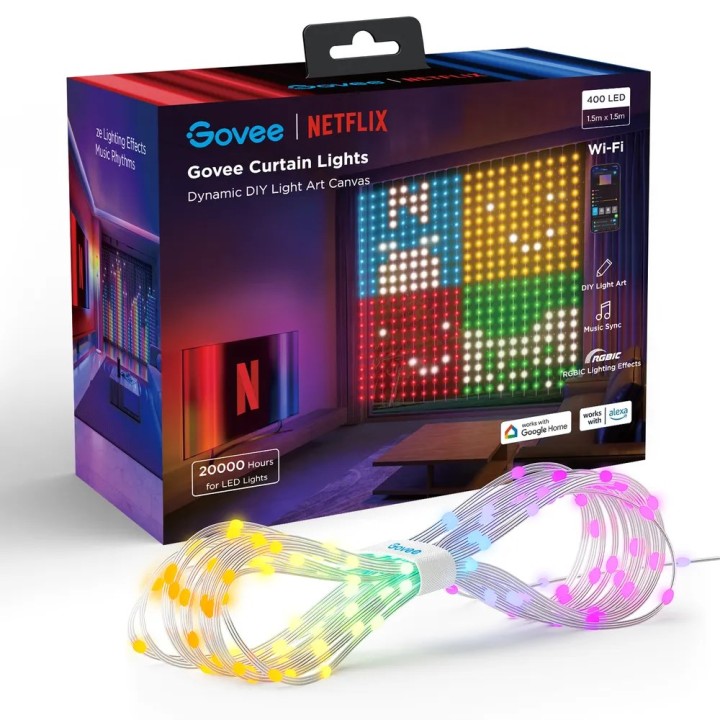 Govee H70BC luci stringa smart Wi-Fi/Bluetooth